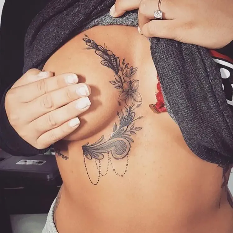 Женские тату на груди, советы и идеи от салона tattoo37 в иванове