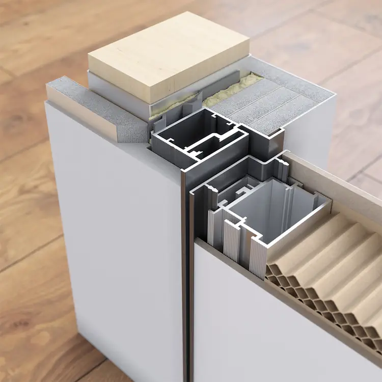 Алюминиевый профиль для дверей