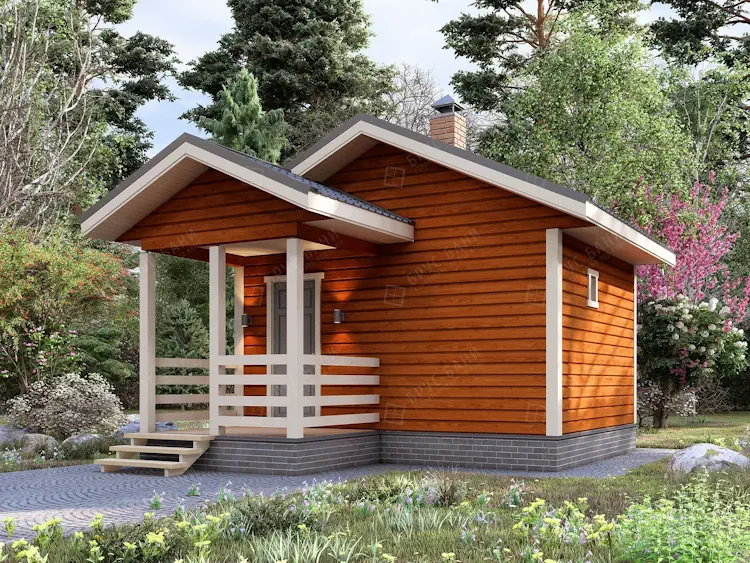 Бани из бруса 4 на 5